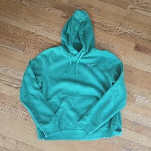 Nike Green Sweater with Signature Swoosh